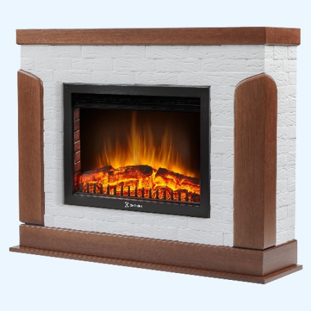 Prestigio 25 камень белый шпон дуб (1524182) Firelight Портал